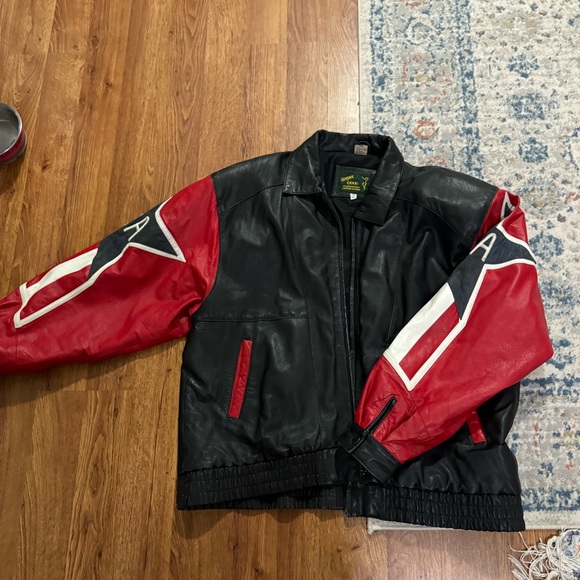 VINTAGE LEATHER JACKET - Picture 3 of 3